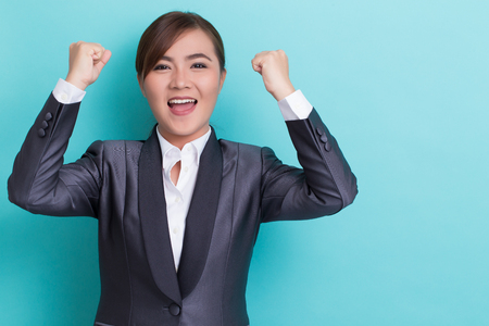 Successful of asian business womanの写真素材