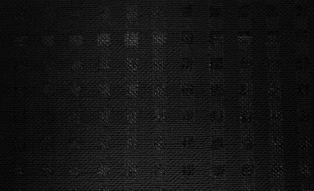 Black fabric texture background. Close up of black fabric texture background.の写真素材