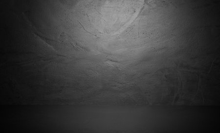 Concrete wall and floor as abstract background. 3D rendering.の写真素材