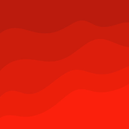 gradient Red Wave Shape Abstract Backgroundの写真素材