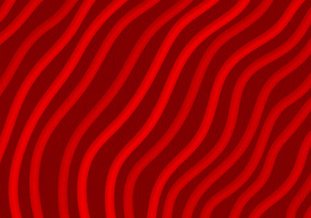 Red wavy background. Vector illustration. Can be used for wallpaper, web page background, web banners.の写真素材