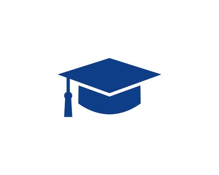 Education symbol. Cap icon. Simple design education symbol.のイラスト素材