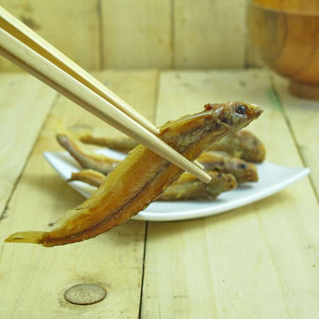 Fried fishの写真素材