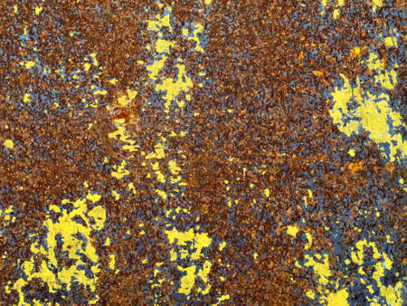 Rust on steelの写真素材