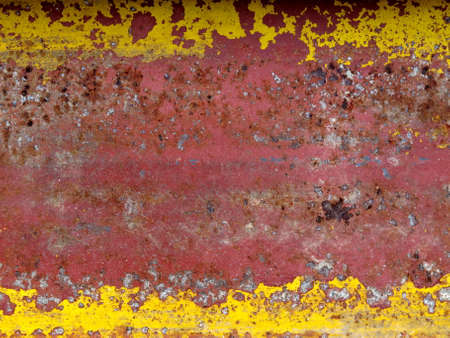 Rust on steelの写真素材