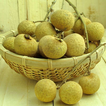 Fresh longanの写真素材