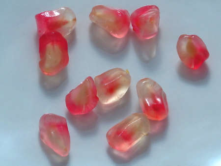 Pomegranate seedsの写真素材