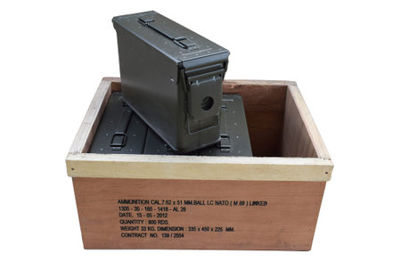 It is a box of ammunition.のeditorial素材