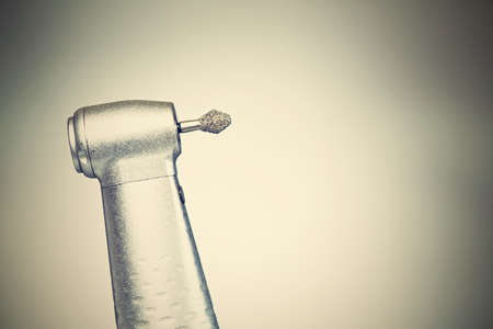 Macro view on dentist drillの写真素材