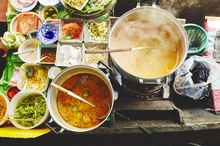 Cuisine on the boat -  Bangkok, Thailand