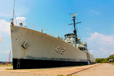 battleship in Thailand, Prasaeのeditorial素材