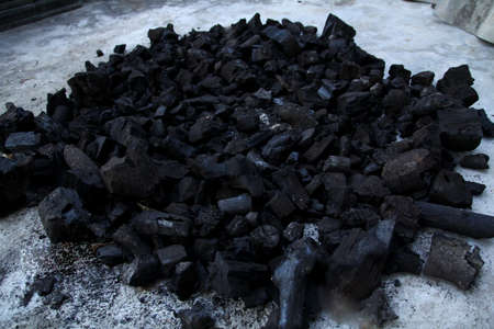 Charcoal in Thailandの写真素材