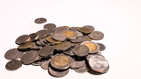 Sack of dollars Share for savingsの写真素材