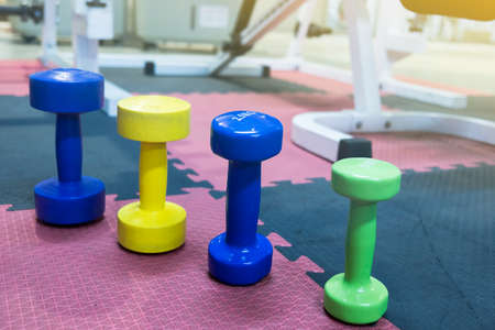 Dumbbell multi-color and multi-size In the gym