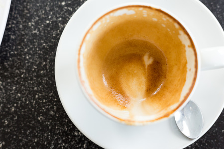 coffee cup latte art