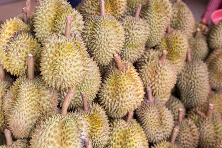 durian fruitの写真素材