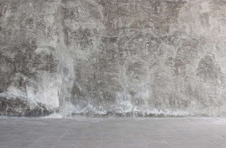 Bare cement wall  for the background,Copy spaceの写真素材