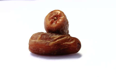 dates isolate on whiteの写真素材