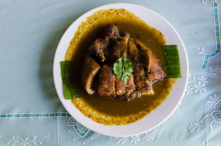 Massam curry, Thai style foodの写真素材