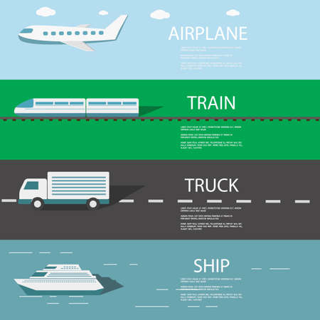 Transportation Infographics,vector,illustration.のイラスト素材