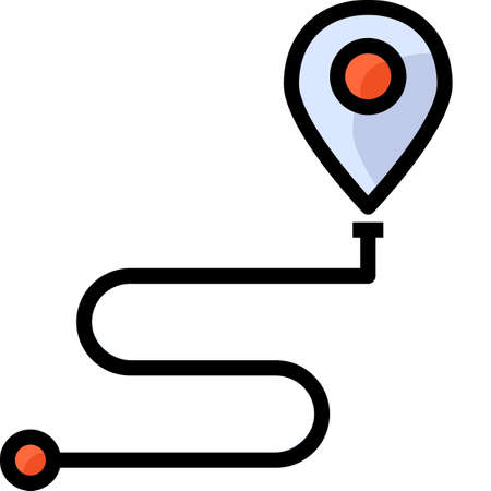 Food Delivery filled outline style. Icon design for application, website, poster, printing.のイラスト素材