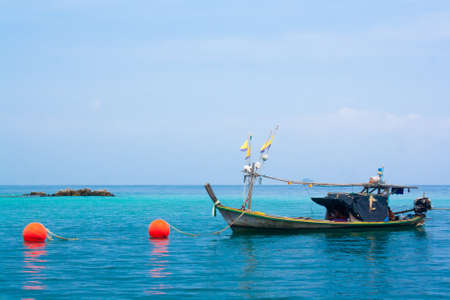 Longtail boat in Andamun sea,Phuket,Thailandのeditorial素材
