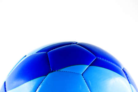 Colorful soccer ball isolated on white background.の写真素材