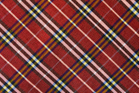 Texture of handmade Thai style cloth, Thailand.