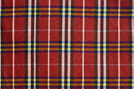 Texture of handmade Thai style cloth, Thailand.の写真素材