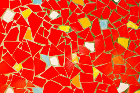 abstract of colorful flagstonesの写真素材