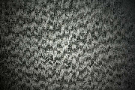 Black fabric texture vignette