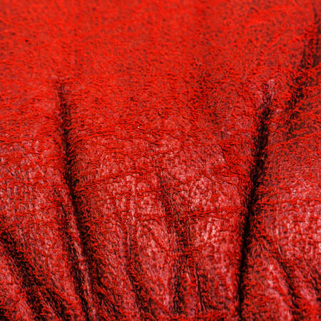 red leather backgroundの写真素材