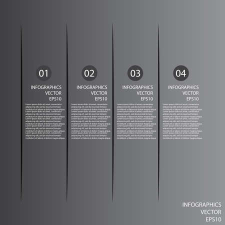 Modern Design template can be used for infographics .vector in EPS 10 format. のイラスト素材