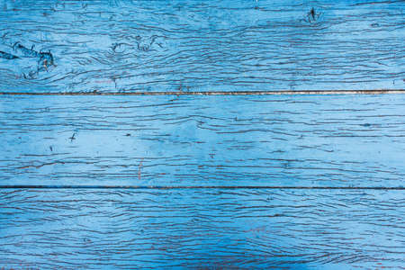 Vintage Blue Wood backgroundの写真素材