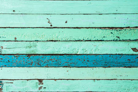 Vintage Blue Wood backgroundの写真素材