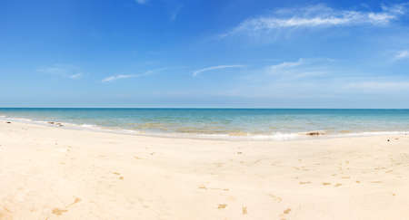 Panorama Beautiful seascape in shining dayの写真素材