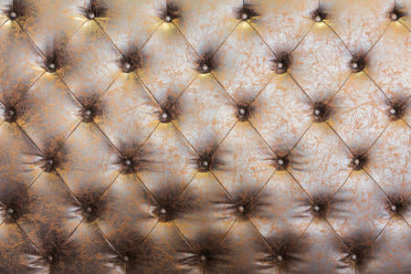 Close up brown leather background