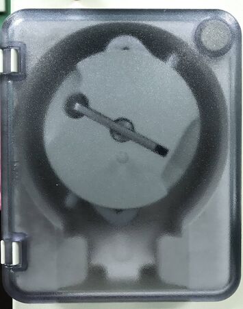 Blood pump of hemodialysis machineの写真素材