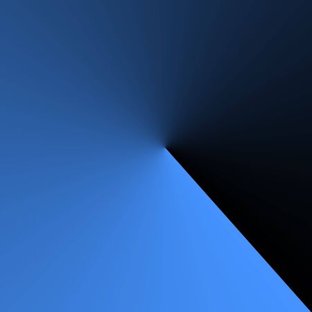 Angled black and pastel blue gradient backroundの写真素材