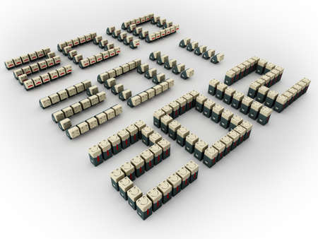 Happiness in new year 2012.の写真素材