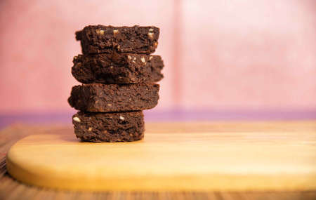 Brownies foodの写真素材
