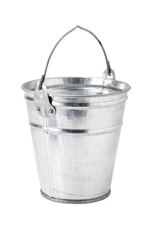 garden bucket, isolatedの写真素材