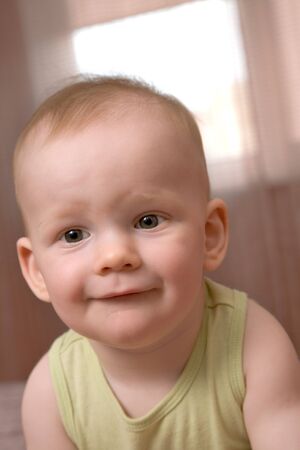 Little baby boyの写真素材