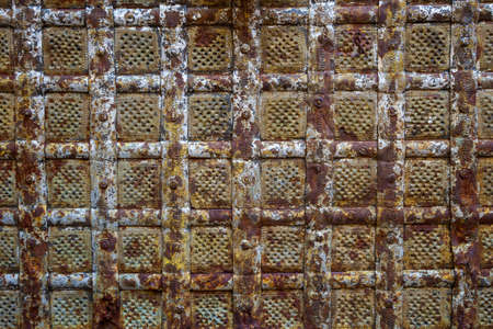 Vintage rusty iron backgroundの写真素材