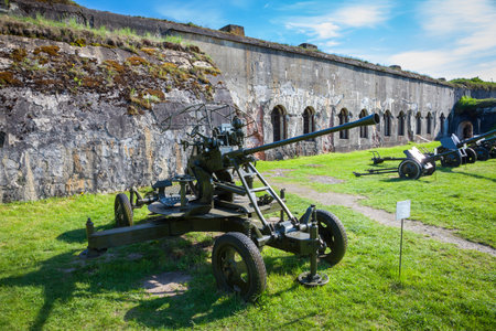 Brest, Belarus - May 12, 2015: The Fifth Fort of Brest Fortress in Belarus. Was built in 1878. Old...