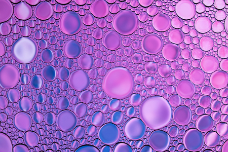 Bright abstract bubbles or water drops background. Natural backdrop.の写真素材