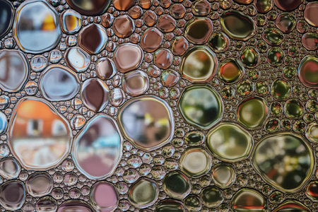 Macro abstract bubblesの写真素材