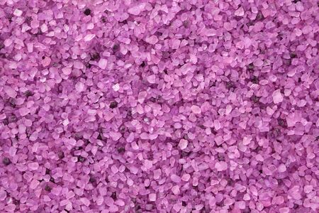 Heap of pink sea salt