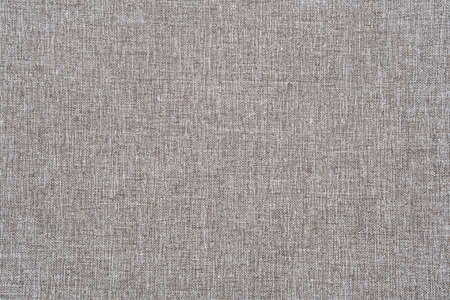 Texture of linen fabric. Gray linen cloth background.の写真素材