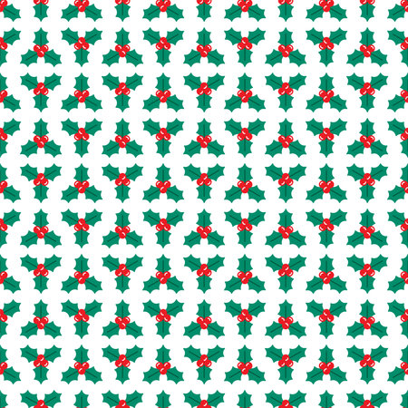 Cute Merry Christmas Green Blue Pine Tree Christmas Tree Starのイラスト素材